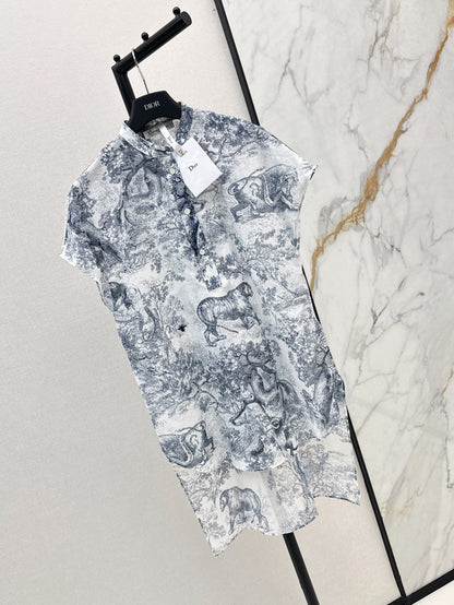 CD 25ss reverse print shirt