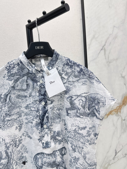 CD 25ss reverse print shirt