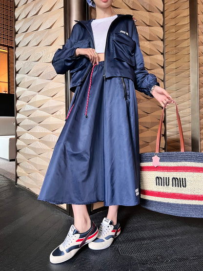 Miu 25fw pleated skirt