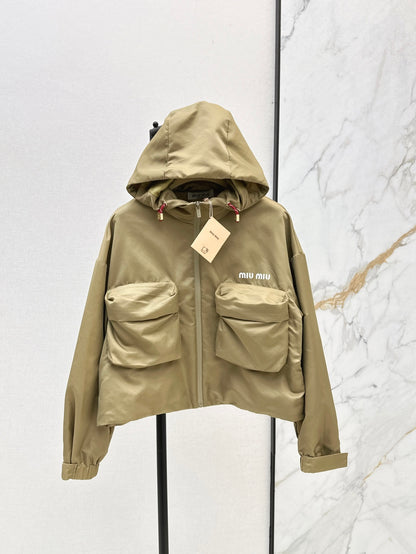 Miu 25fw cargo jacket