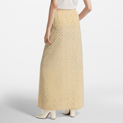 Louis 25ss monogram skirt