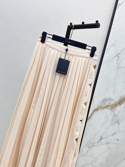 Louis 25fw pleated skirt