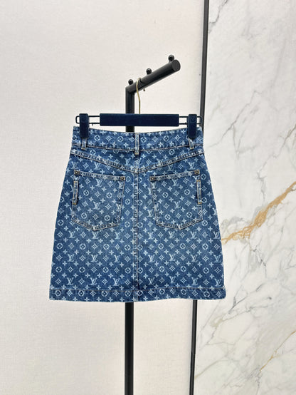 Louis 25fw jacquard skirt
