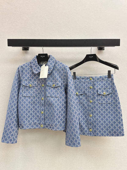 Celi 25fw denim suit