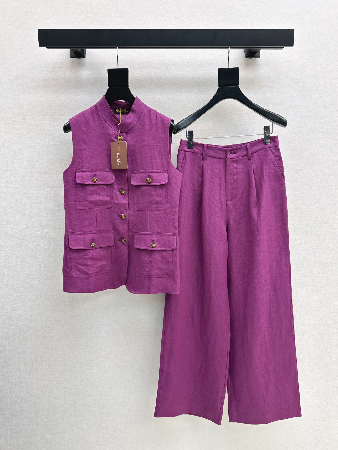 Loro 25ss linen suit