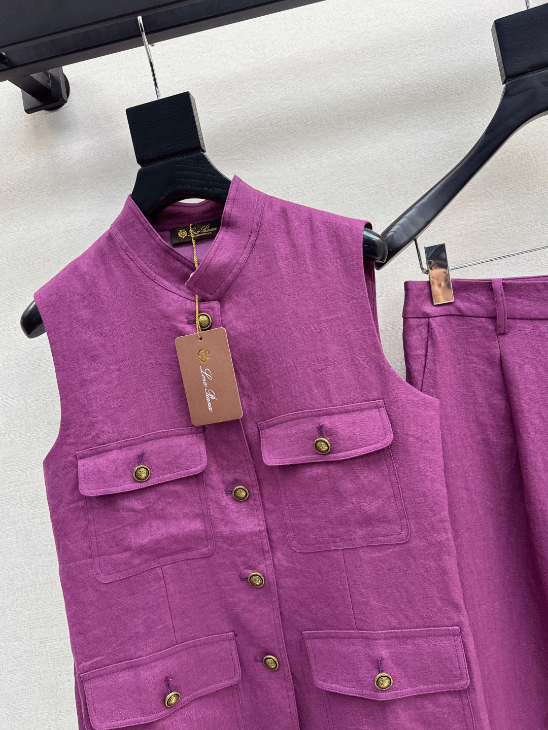 Loro 25ss linen suit