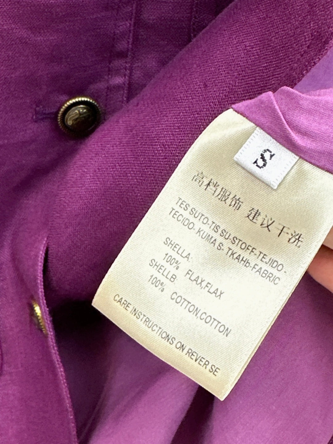 Loro 25ss linen suit