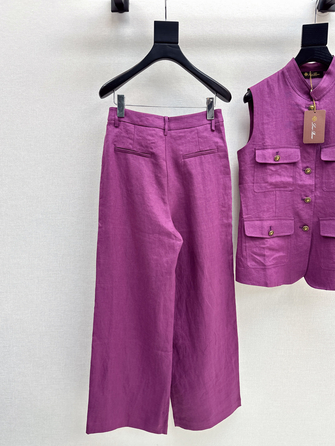 Loro 25ss linen suit