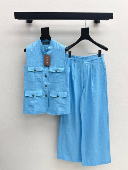 Loro 25ss linen suit