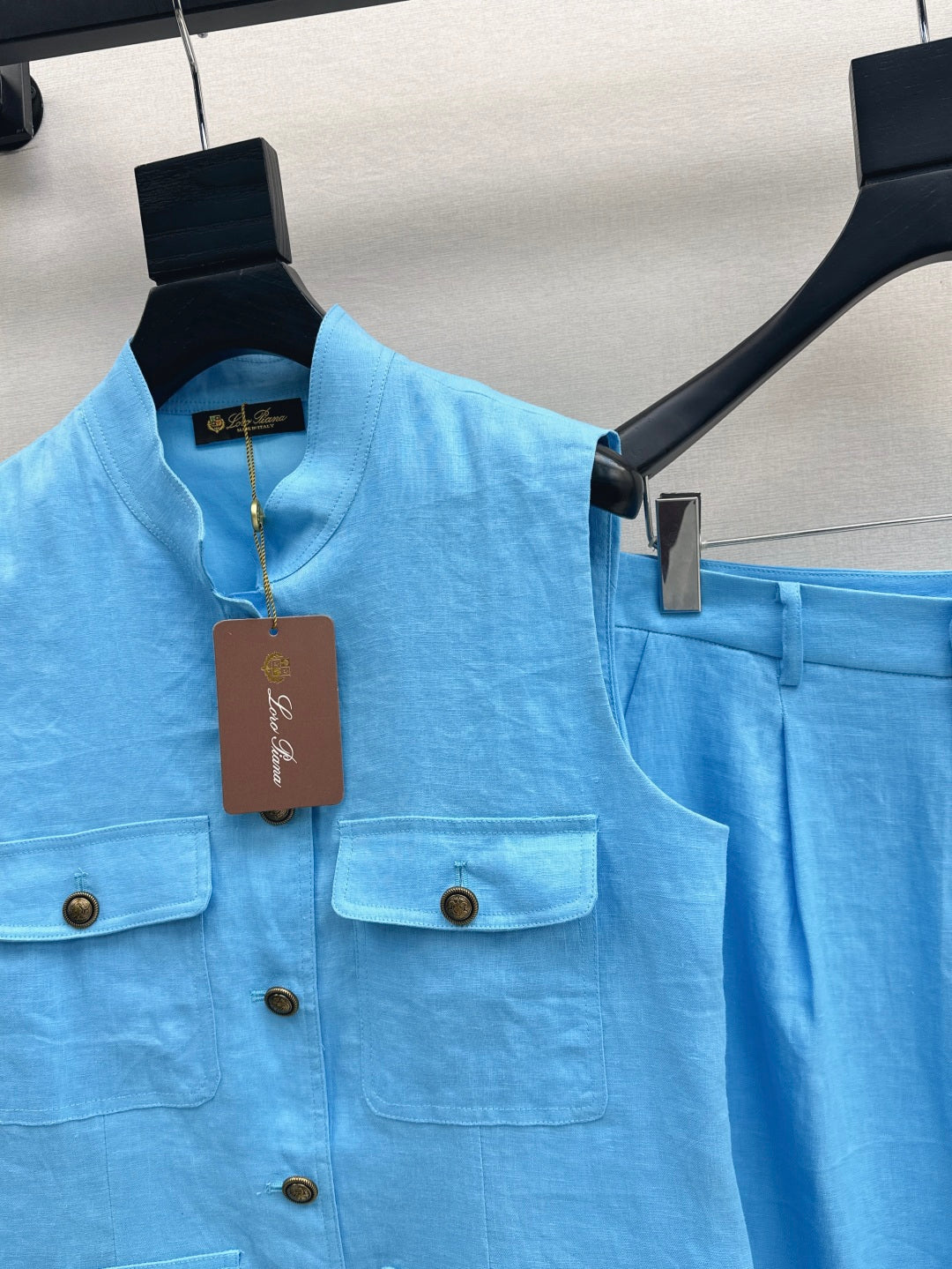 Loro 25ss linen suit