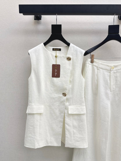 Loro 25ss linen suit