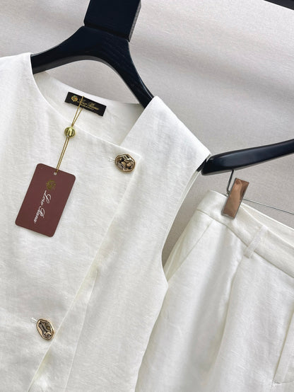 Loro 25ss linen suit