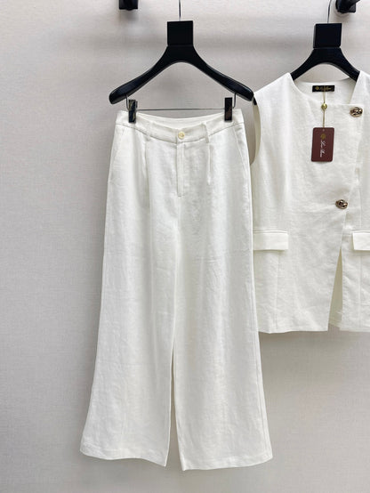 Loro 25ss linen suit