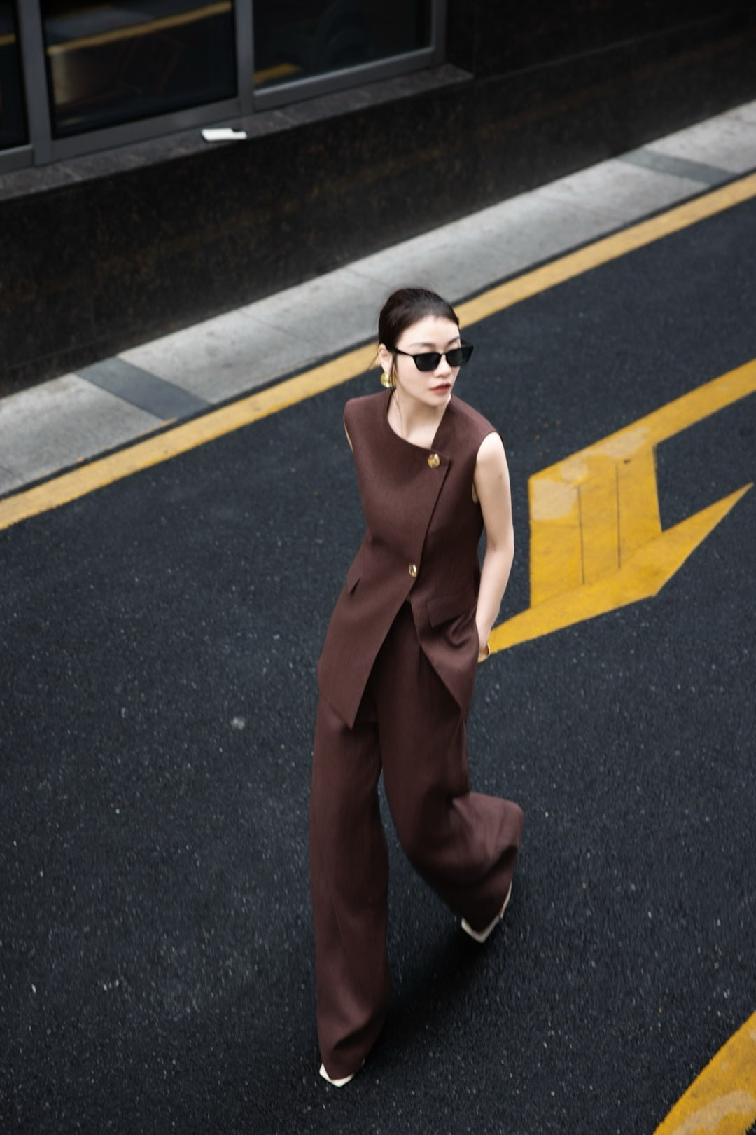 Loro 25ss linen suit