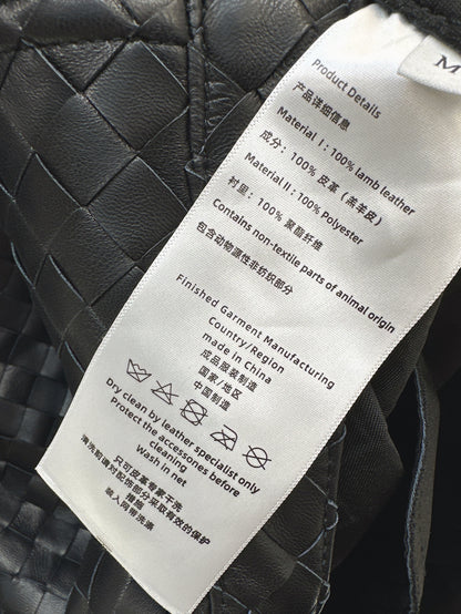 Bottega 25ss sleeveless leather jacket