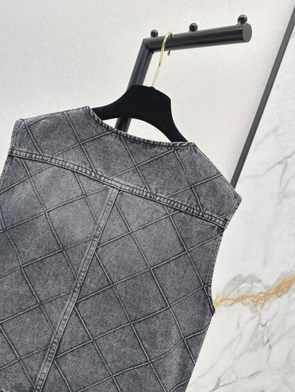 Chan 25ss denim vest