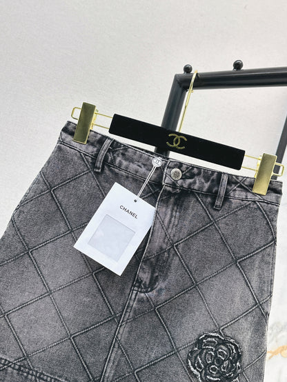 Chan 25ss denim skirt