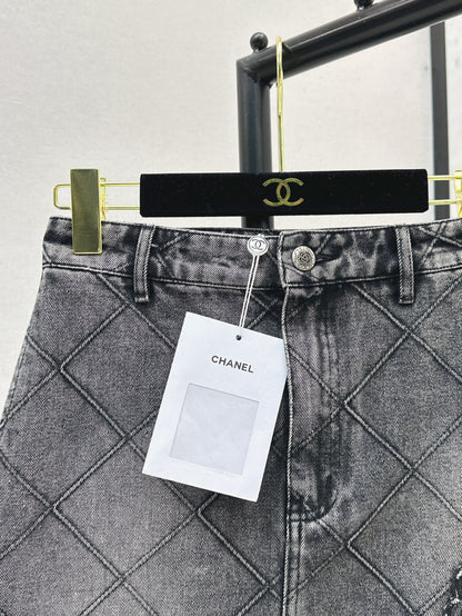 Chan 25ss denim skirt