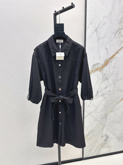 Herm 25fw jacquard dress
