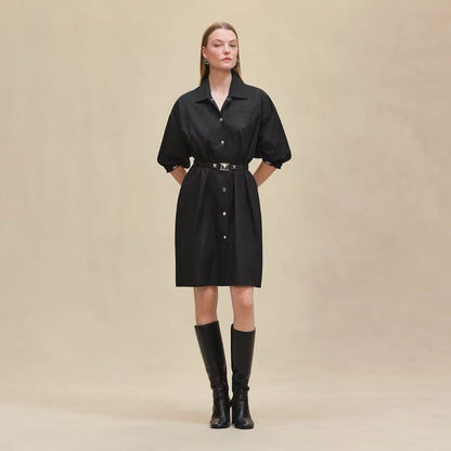 Herm 25fw jacquard dress