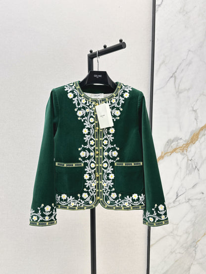 Celi 25fw embroidered jacket