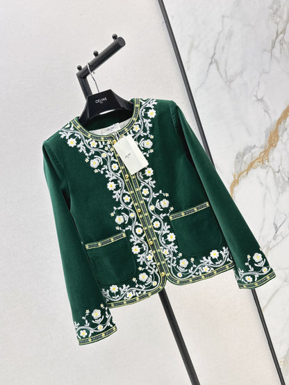 Celi 25fw embroidered jacket