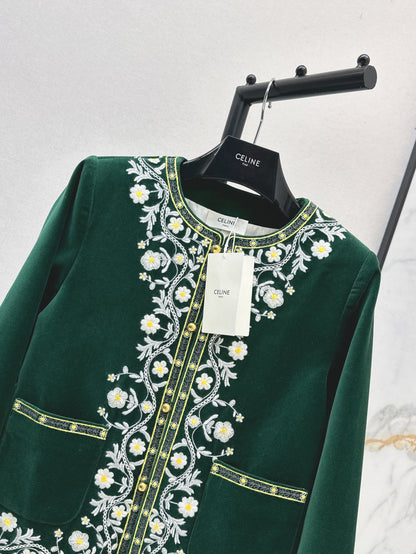 Celi 25fw embroidered jacket