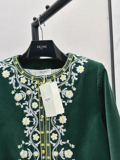 Celi 25fw embroidered jacket