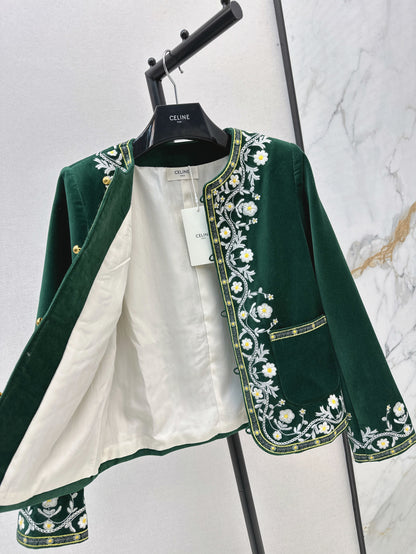Celi 25fw embroidered jacket