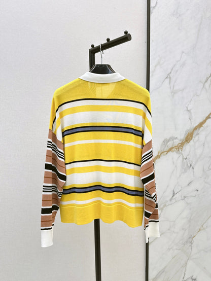 Celi 25fw knit polo shirt