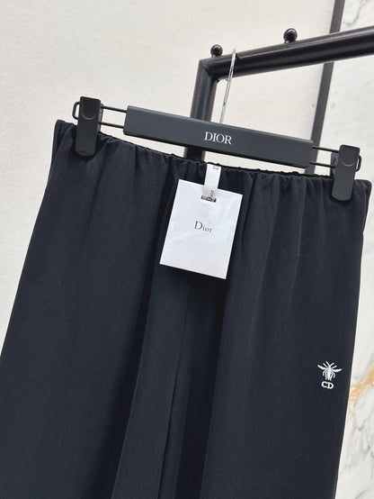 CD 25fw embroidered pants