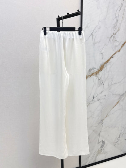 CD 25fw embroidered pants
