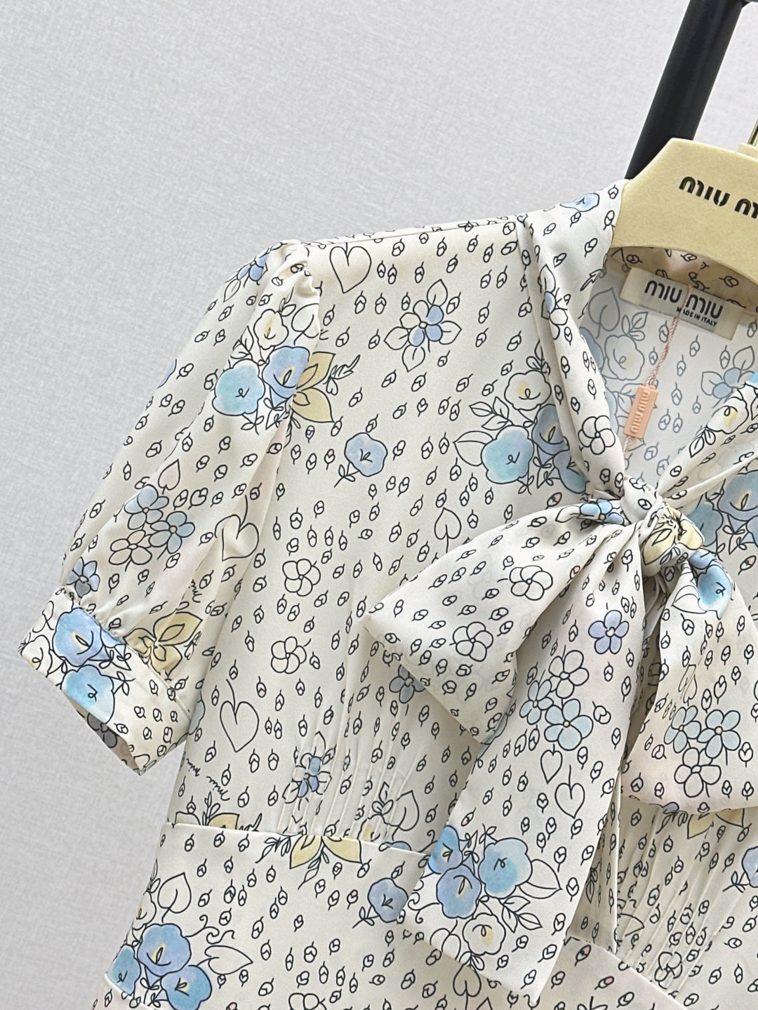 Miu 25ss print dress