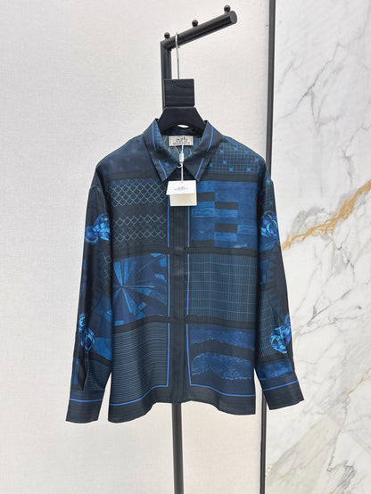Herm 25ss silk shirt