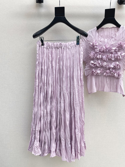 25ss tee skirt set