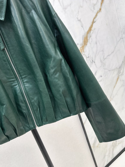 Loe 25ss leather jacket