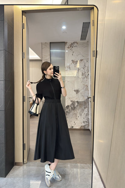 Mon 25ss zipper dress