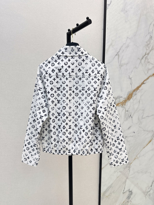 Louis 25ss print jacket