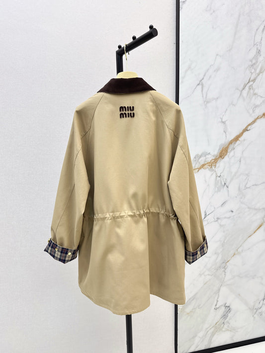 Miu 25fw trenc coat