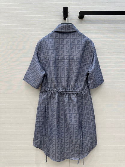 Fend 25ss print dress