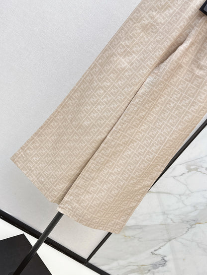 Fend 25ss print pants