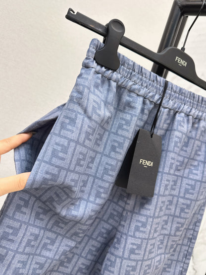Fend 25ss print pants