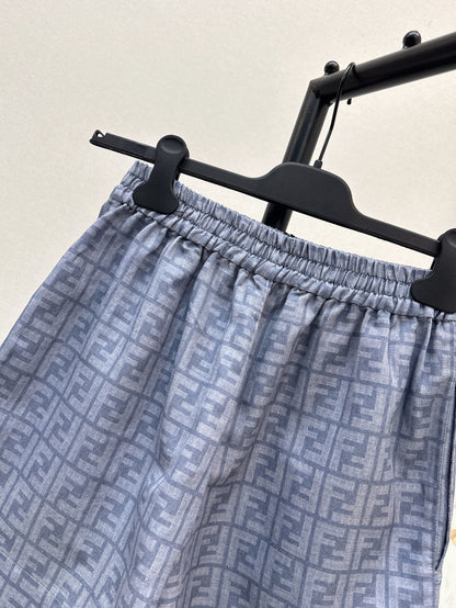 Fend 25ss print short