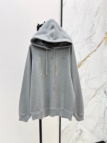 Louis 25fw beaded hoodie