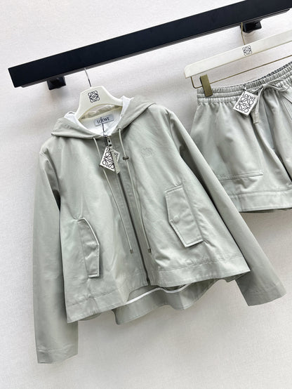 Loe 25fw hoodie jacket