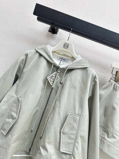 Loe 25fw hoodie jacket