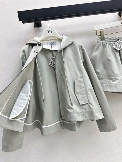 Loe 25fw hoodie jacket