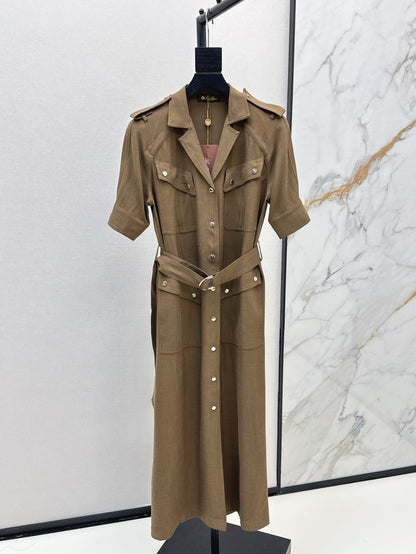 Loro 25fw coat dress