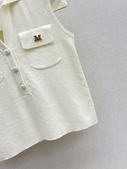 Max 25ss knit vest