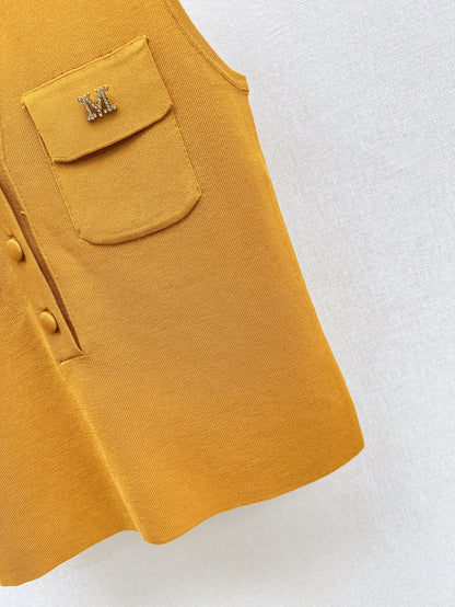 Max 25ss knit vest